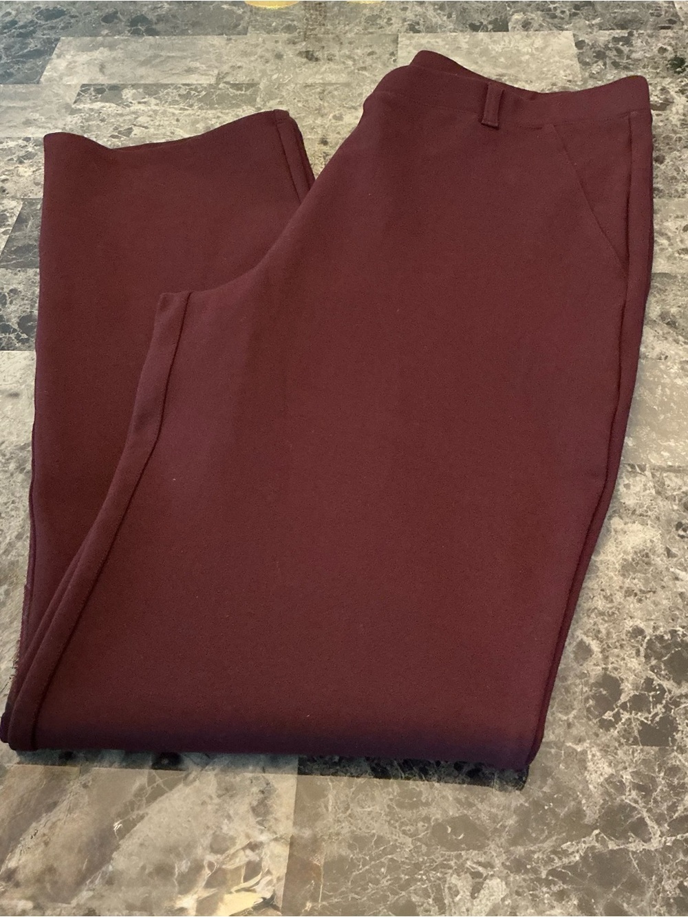 Quince Fall Plum Ultra Stretch Minimalist Casual Legging Pant Pull On
Size LG - Picture 7 of 14